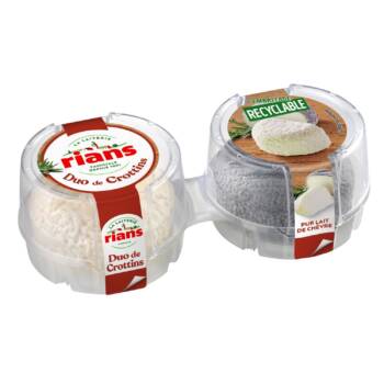 DUO CROTTINS NATURE/CENDRE 2x60G X3