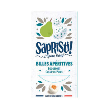 BILLES ROQUEFORT CŒUR POIRE SAPRISTI 75G