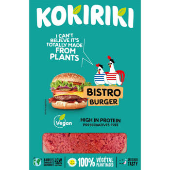 VEG BISTRO BURGER 226G X9