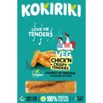 VEG CHICK'N CRISPY TENDERS 200G X8