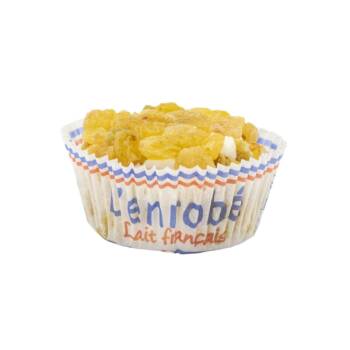 L'ENROBE DE CHEVRE RAISINS BLONDS 80G X6