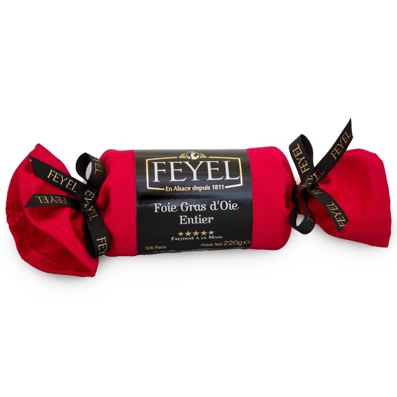 FOIE GRAS D'OIE ENTIER TORCHON 220G X 6