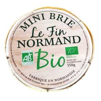 MINI BRIE BIO LE FIN TERROIR 150G X 6