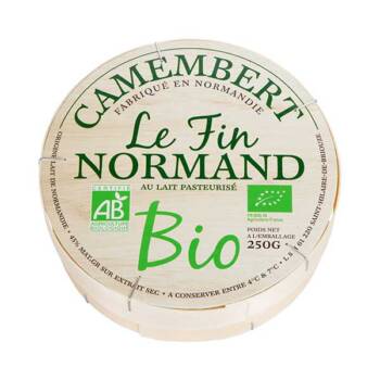 CAMEMBERT BIO LE FIN TERROIR 250G X 6