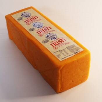 IRISH MATURE COLOURED CHEDDAR 2.5KG X 4