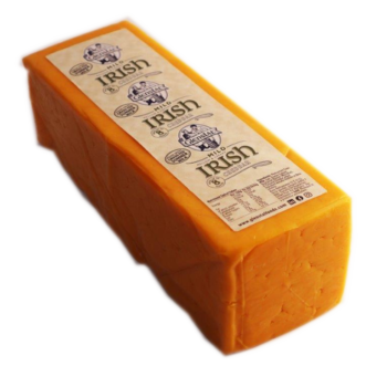 IRISH MILD COLOURED CHEDDAR 2,5KG X 4