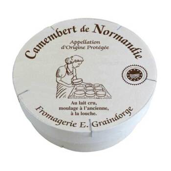 CAMEMBERT AOP AFFINEUR LAIT CRU 250G X 6