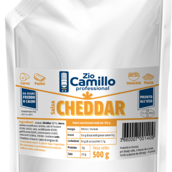 SAUCE AU CHEDDAR ZIO CAMILLO PRO 500GX6